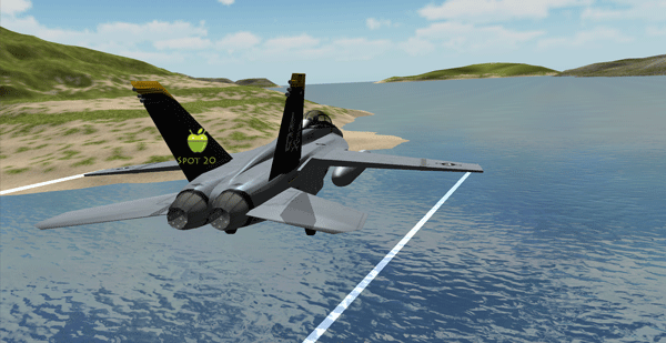 لعبة طائرة F18 للاندرويد