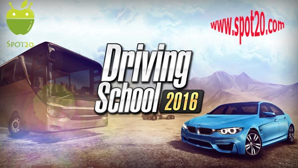 لعبة درايفنج سكول Driving School 2016 للاندرويد