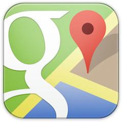 تطبيق خرائط غوغل Google maps للايفون