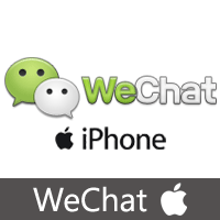 تطبيق wechat وي شات للايفون