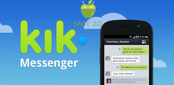 تطبيق Kick Messenger للاندرويد