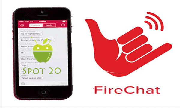 تطبيق FireChat للايفون