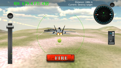 لعبة طائرة F18 للاندرويد