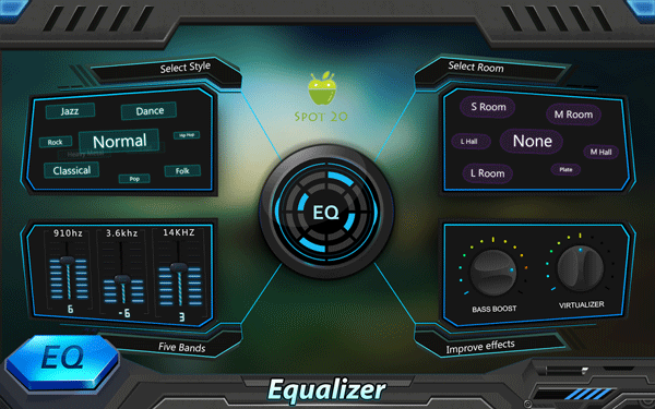 تطبيق Equalizer & Bass للاندرويد