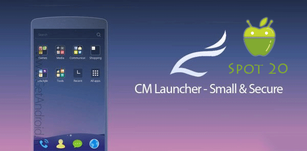 تطبيق CM Launcher للاندرويد