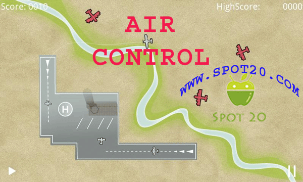 لعبة اير كونترول Air Control للاندرويد