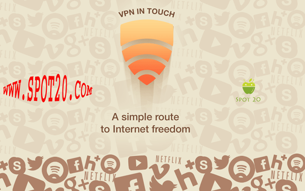 تطبيق في بي ان تاتش VPN in Touch للايفون