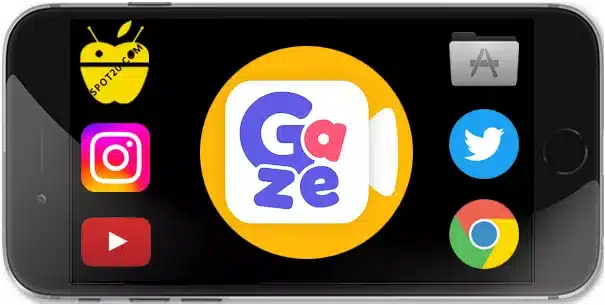 تطبيق Gaze برنامج شات فيديو مجاني