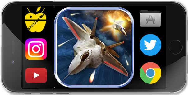 لعبة Air Battle - Sky Fighters 3D من العاب استراتيجية للايفون,افضل لعبة استراتيجية للايفون