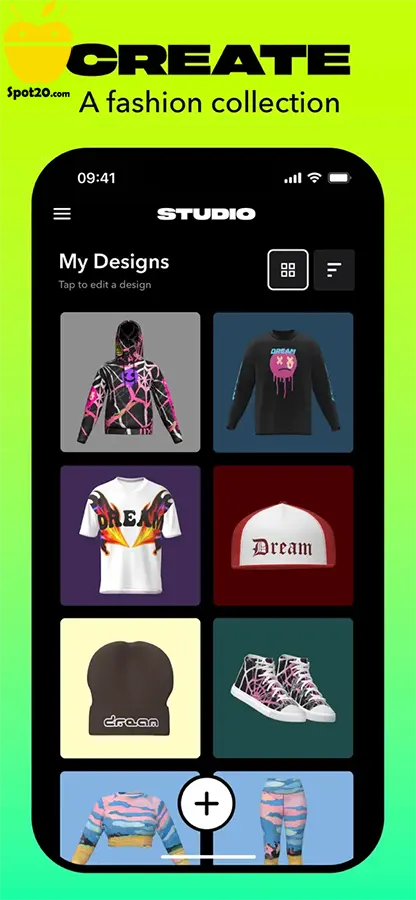 FLYP تطبيق تصميم أزياء ممتاز مجاني,برنامج تصميم ملابس مجاني