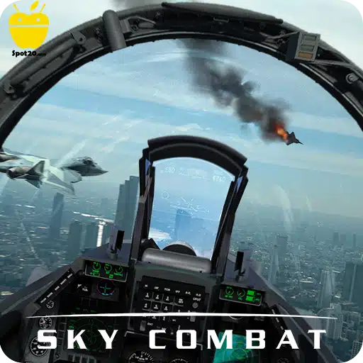 لعبة Sky Combat افضل العاب طيران حرب,العاب جماعية بالجوال