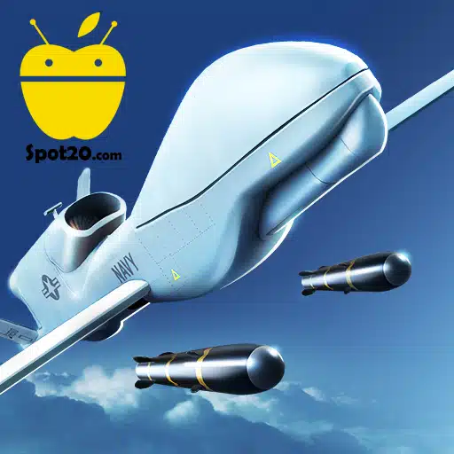 لعبة هجوم الطائرات 3 لعبة طائرة بدون طيار,العاب طائرات حربية للكبار