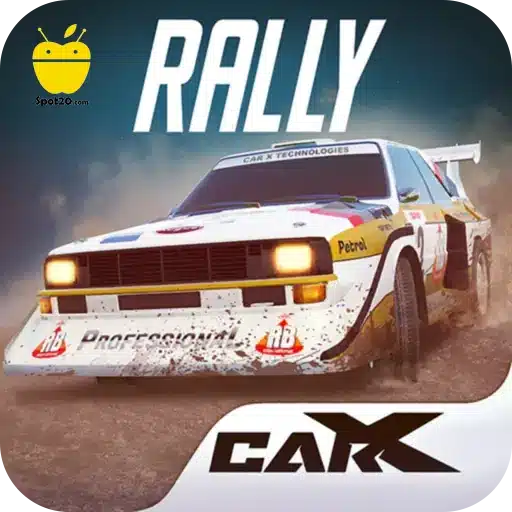 CarX Rally لعبة سيارات واقعية للموبايل,تطبيقات العاب جماعية بالجوال